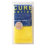 Мочалка для тела жесткая (желтая) O:HE Cure Nylon Towel Hard Yellow