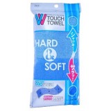 Мочалка для тела двойной жесткости голубая O:HE Nylon Body Towel Soft&hard Blue