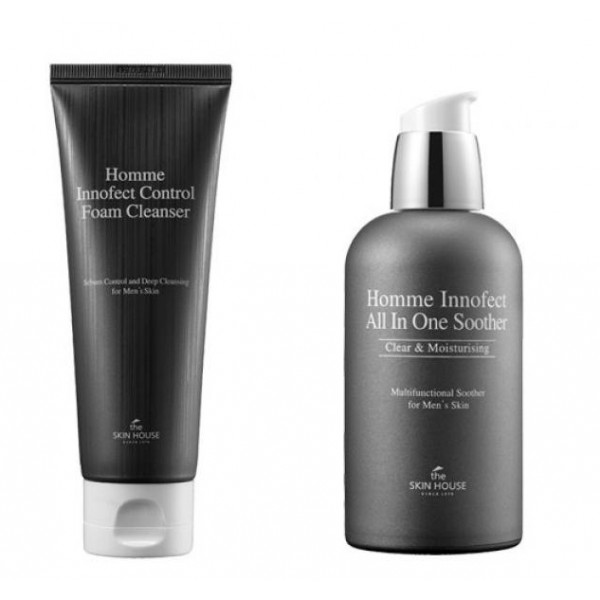

набор для мужчин очищение и уход the skin house homme innofect premium set