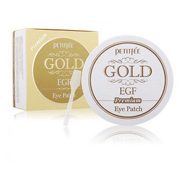 

патчи гидрогелевые с золотом и egf "премиум" petitfee gold & egf eye patch premium