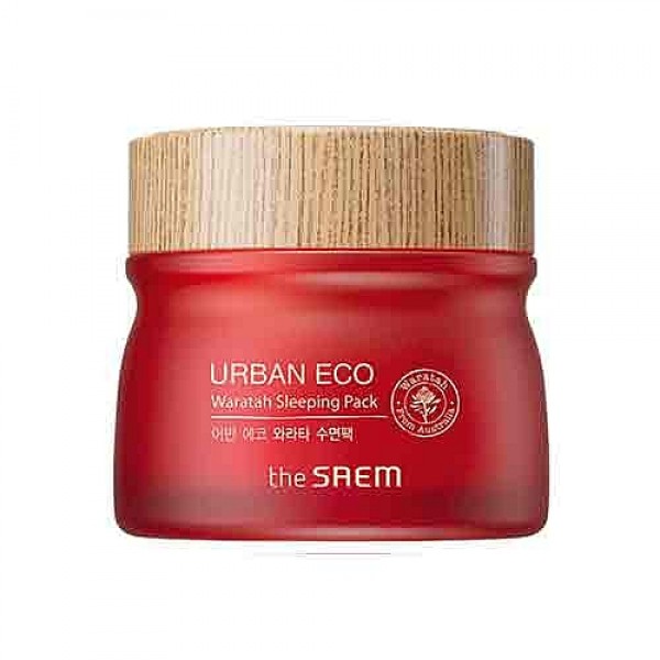 маска для лица ночная с экстрактом телопеи the saem urban eco waratah sleeping pack