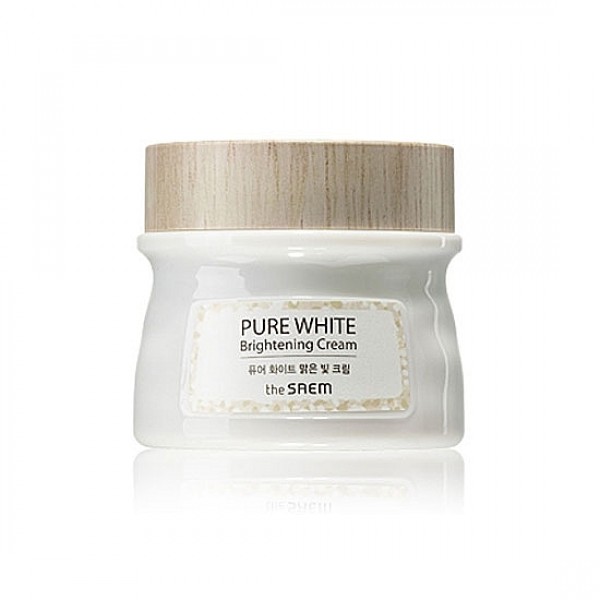 

крем осветляющий с эффектом сияния the saem pure white brightening cream