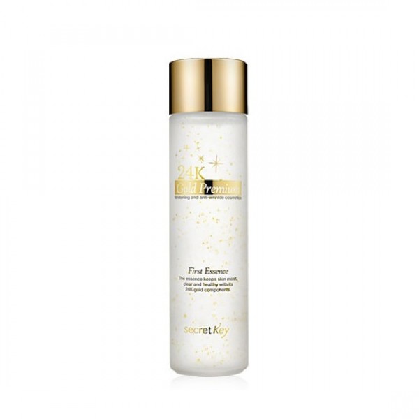 эссенция увлажняющая с экстрактом золота secret key 24k gold premium first essence