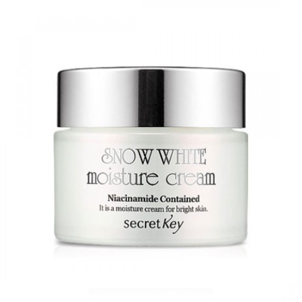 

крем для лица увлажнение отбеливание secret key snow white moisture cream