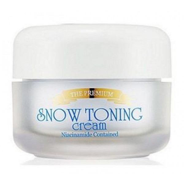 крем для лица осветляющий secret key the premium snow toning cream
