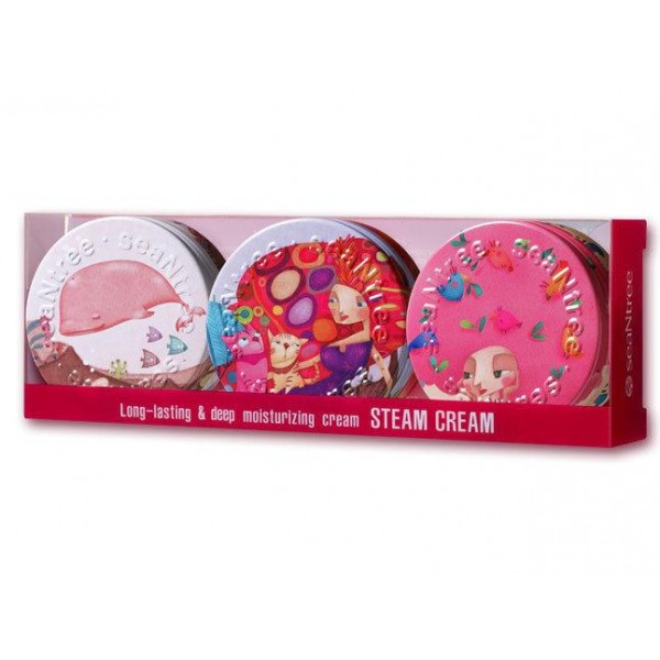 

крем для лица паровой набор seantree steam cream special 3 in 1 set-5