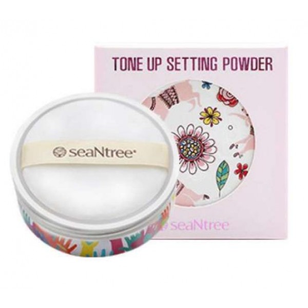 пудра финишная рассыпчатая seantree tone up setting powder
