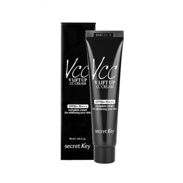 

сс крем с лифтинг-эффектом и spf50/pa+++ secret key v lift up cc cream spf50+ pa+++