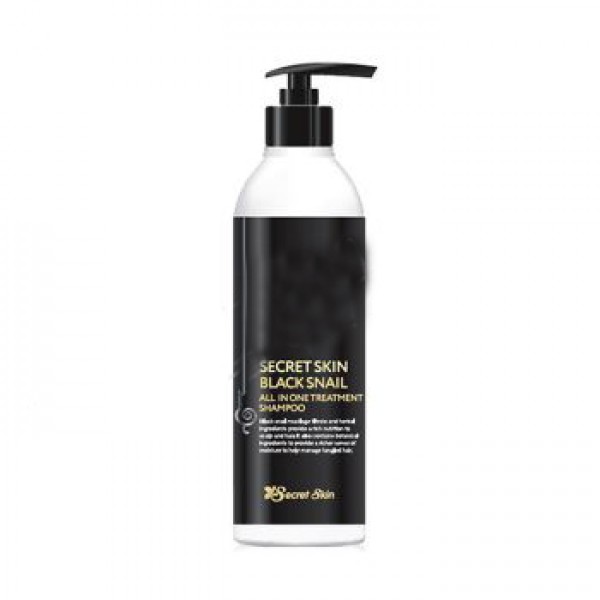 

шампунь для волос secret skin black snail all in one treatment shampoo