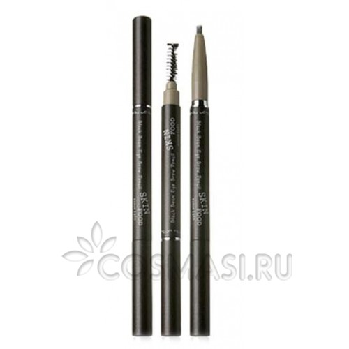 Карандаш для бровей Skin Food Black Eye Brow Pencil фото-1