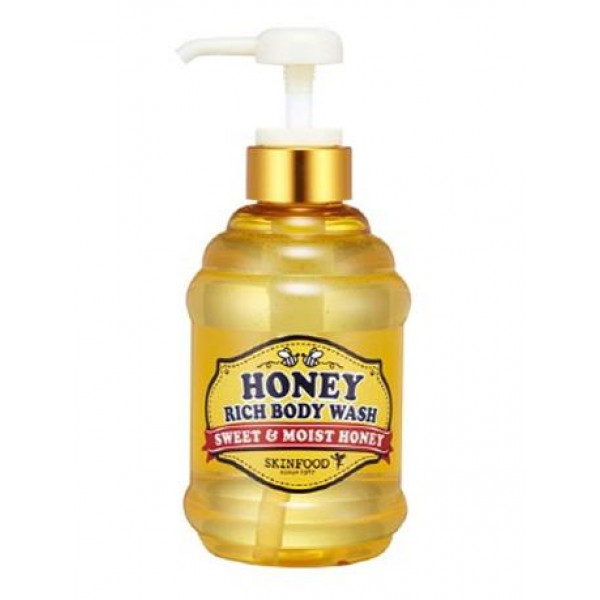 

гель для душа с экстрактом меда skin food honey rich body wash