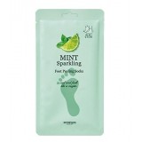 Носочки-пилинг с экстрактом мяты Skin Food Mint Sparkling Foot Peeling Socks