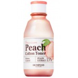 Тонер с экстрактом персика Skin Food Premium Peach Cotton Toner