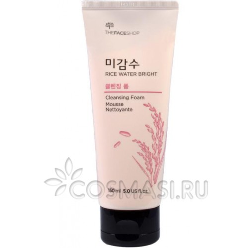 Пенка для умывания The Face Shop Rice Water Bright Foaming Cleanser фото-1