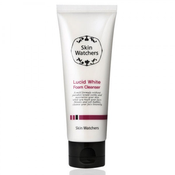 

очищающая пенка-мусс skin watchers lucid white foam cleanser