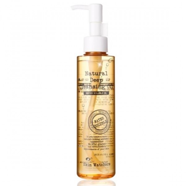 

гидрофильное масло для глубокого очищения skin watchers natural deep cleansing oil
