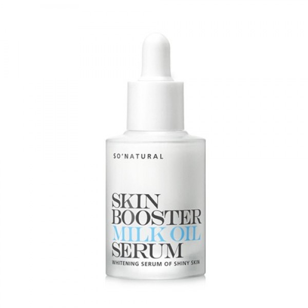 

осветляющая молочная сыворотка-бустер so natural skin booster milk oil serum