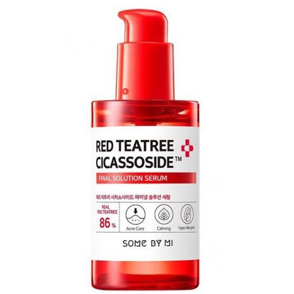 

сыворотка с экстрактом красного чайного дерева some by mi red teatree cicassoside derma solution serum