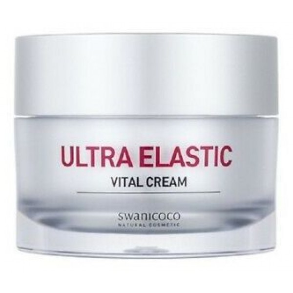 

омолаживающий крем с пептидным комплексом swanicoco peptine biome ultra elastic vital cream