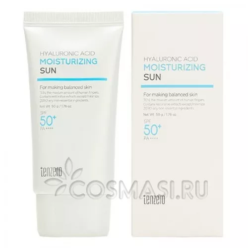 Tenzero Hyaluronic Acid Moisturizing Sun Spf 50+/pa++++: отзывы, состав ...