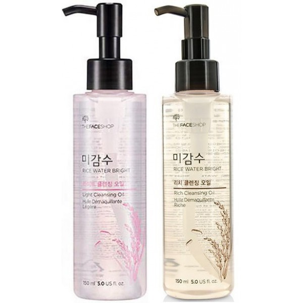 

масло гидрофильное the face shop rice water bright cleansing oil