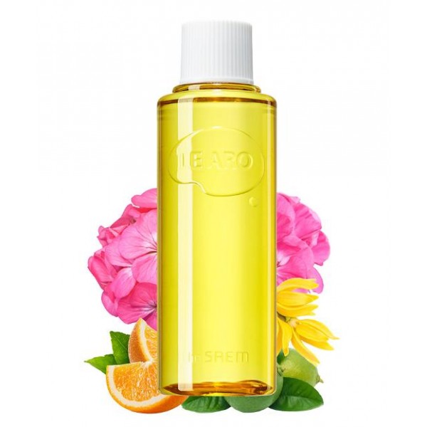 

гель-масло для душа the saem le aro body shower oil