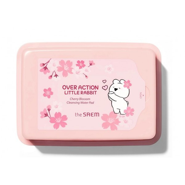 

очищающие салфетки the saem healing tea garden cherry blossom cleansing water pad