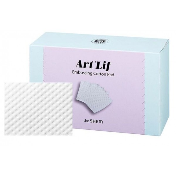 

ватные диски с тиснением the saem art'lif embossing cotton pad