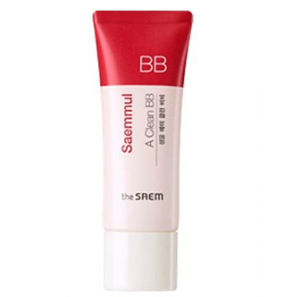 

крем бб для проблемной кожи the saem saemmul a clean bb