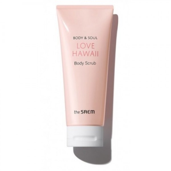 

скраб для тела с экстрактом цветов гибискуса the saem body & soul love hawaii body scrub