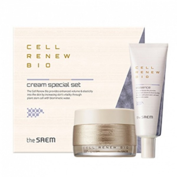 

набор уходовый антивозрастной the saem cell renew bio cream special set n2