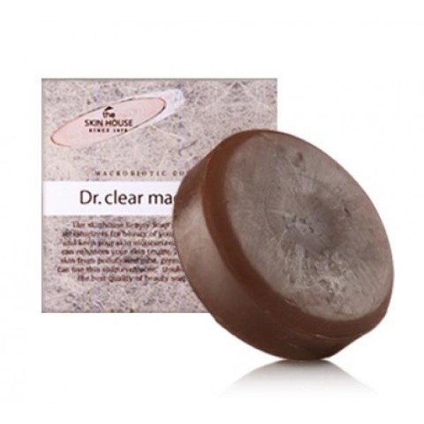 

мыло для умывания для проблемной кожи the skin house dr.clear magic soap