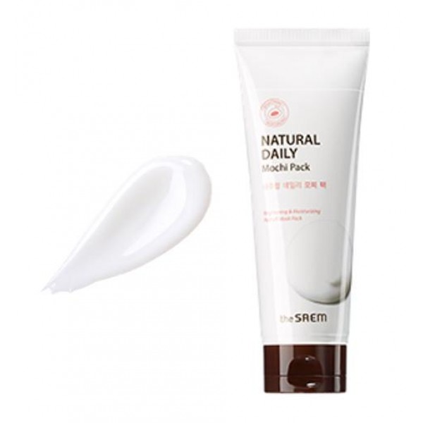 

маска-пленка с экстрактом риса the saem natural daily mochi pack