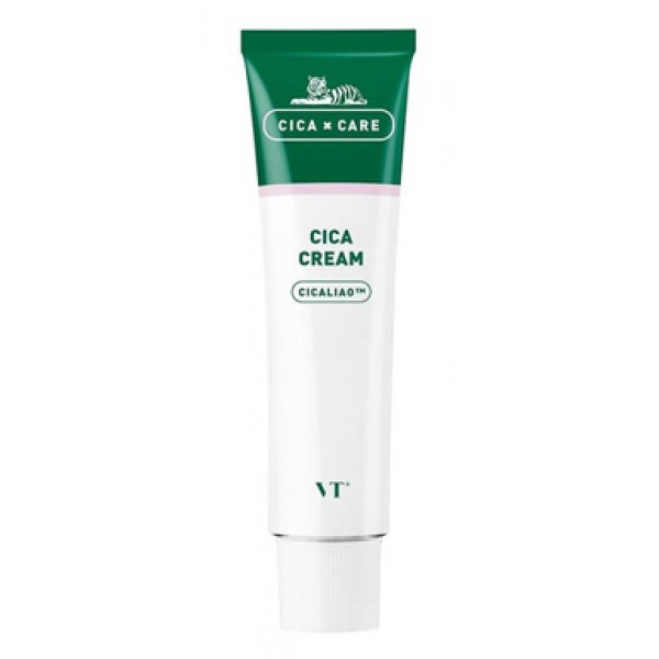 

успокаивающий крем с центеллой азиатской vt cosmetics cica cream