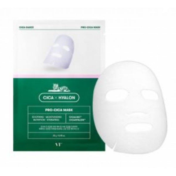 увлажняющая тканевая маска с центеллой vt cosmetics pro-cica mask