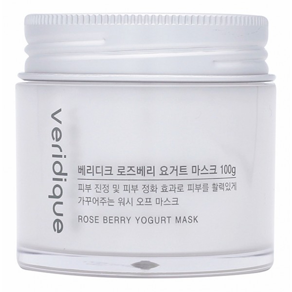 

маска питательная восстанавливающая ягодный йогурт veridique rose berry yogurt mask