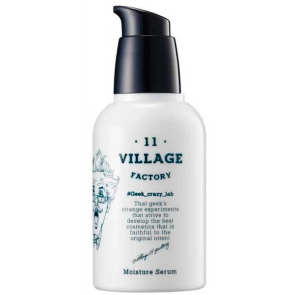 

увлажняющая сыворотка для лица с экстрактом корня когтя дьявола village 11 factory moisture serum