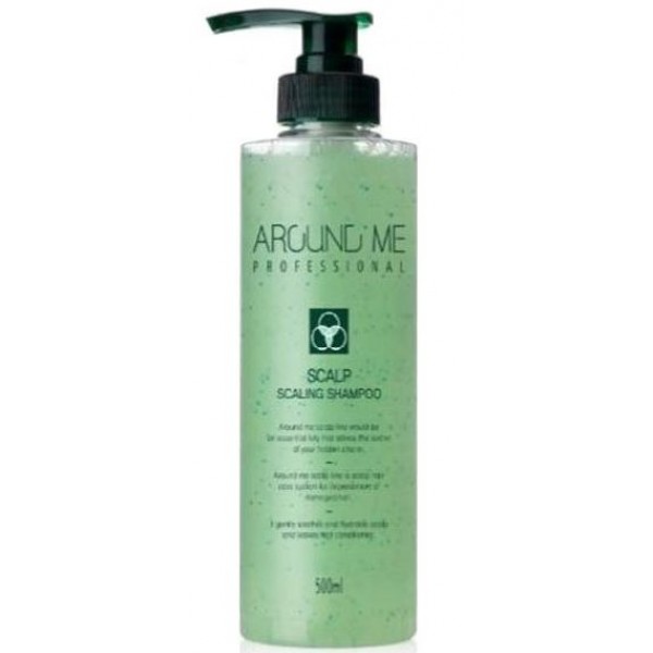 

отшелушивающий шампунь для волос welcos around me scalp scaling shampoo