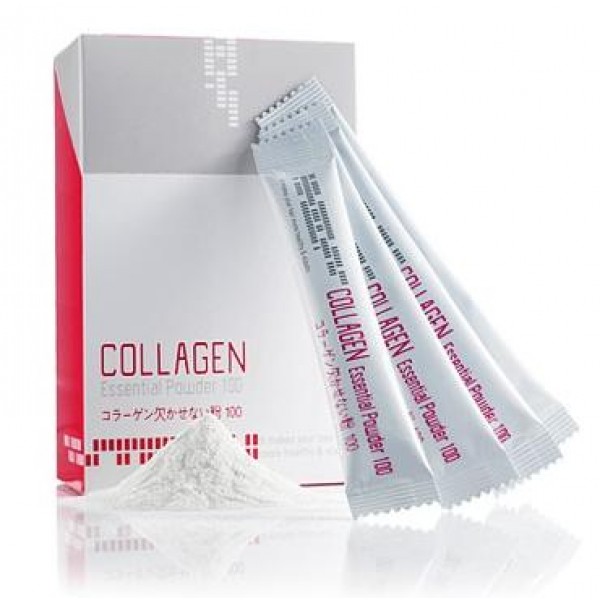 

пудра для восстановления волос коллагеновая welcos mugens collagen essential powder