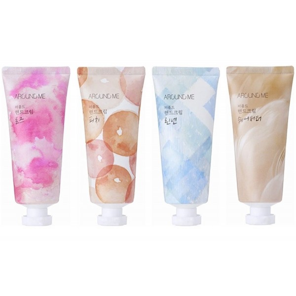 

набор кремов для рук welcos around me perfumed hand cream set