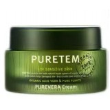 Крем для лица с экстрактом алоэ вера Welcos Puretem Purevera Cream