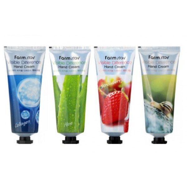 

крем для рук farmstay visible difference hand cream