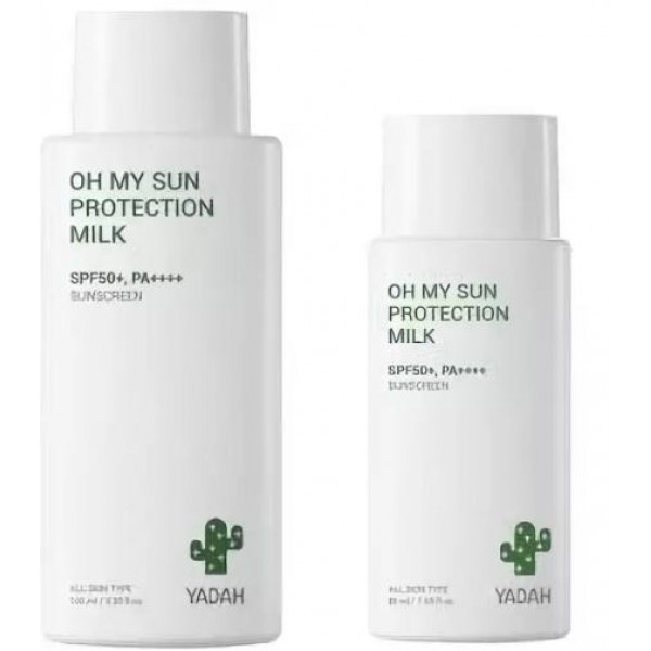 

крем солнцезащитный milk spf50+ ра++++ yadah oh my sun protection milk spf50+ ра++++