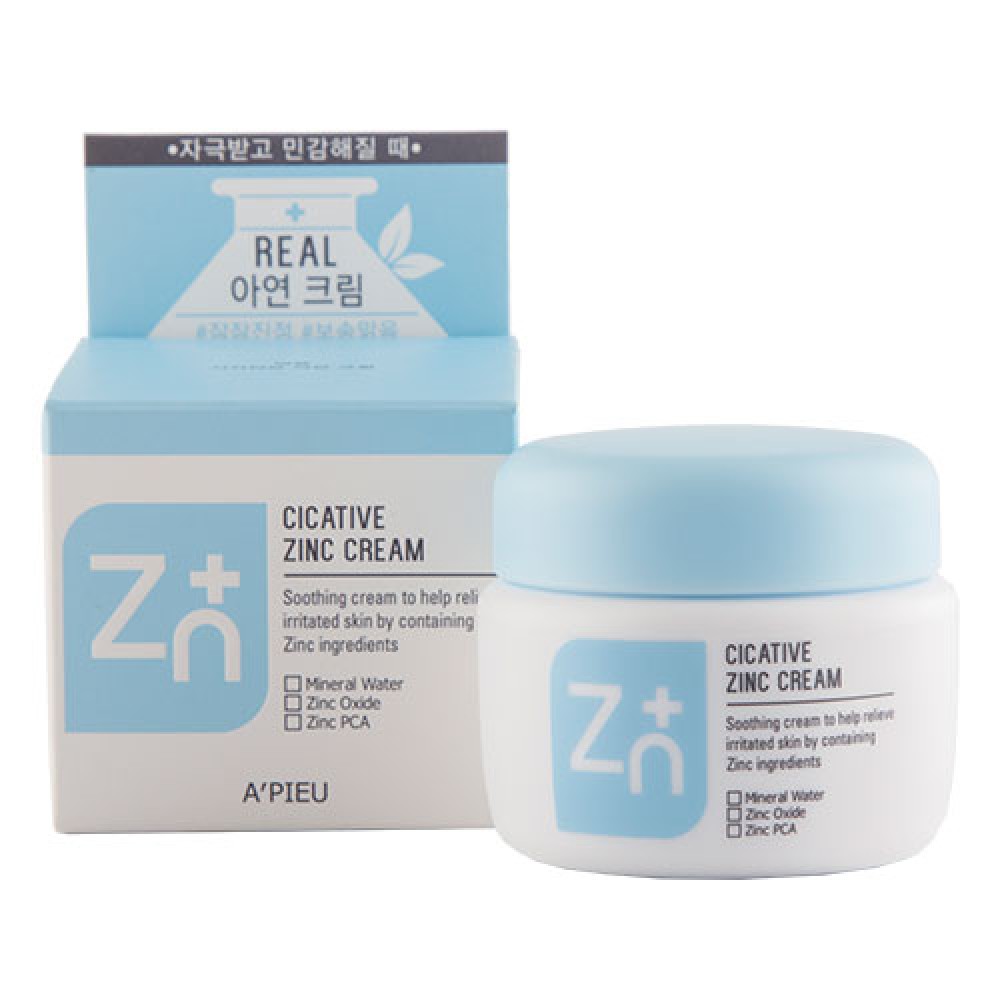 

крем для лица с цинком a'pieu cicative zinc cream