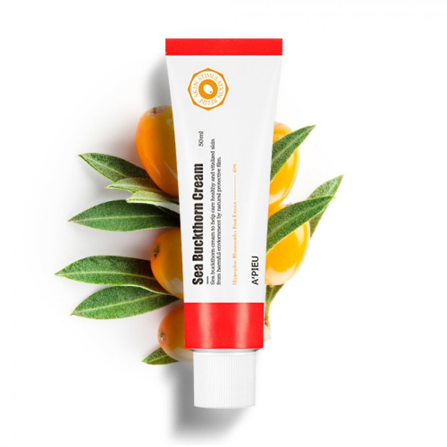 

крем для лица с экстрактом облепихи a'pieu sea buckthorn cream