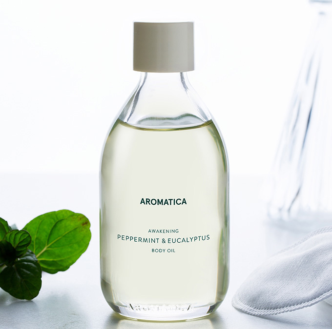 

масло для тела с мятой и эвкалиптом aromatica awakening body oil peppermint & eucalyptus