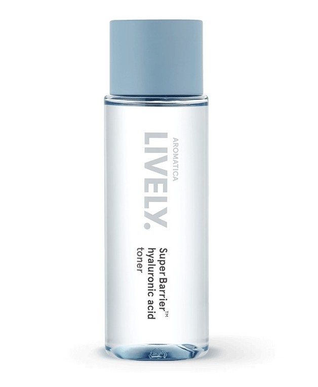 

тонер с гиалуроновой кислотой aromatica lively super barrier hyaluronic acid toner