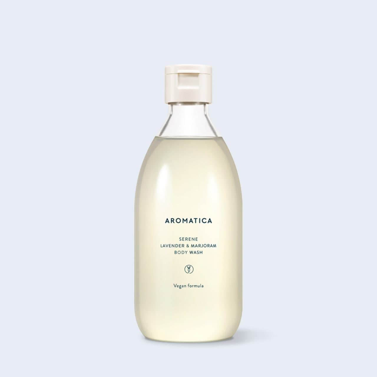 

гель для душа с лавандой и майораном aromatica serene body wash lavender & marjoram