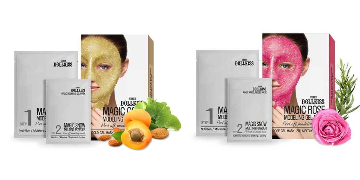 маска для лица гелевая baviphat urban dollkiss magic modeling gel mask