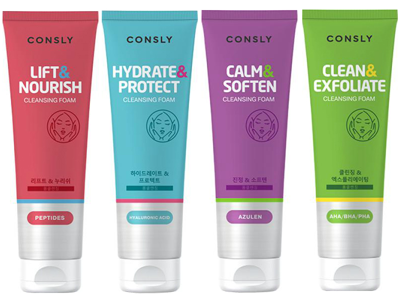 

пенка для умывания consly cleansing foam